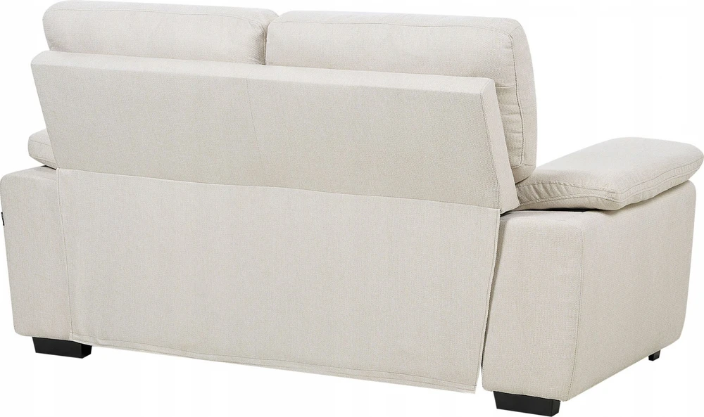 Beliani 2 vietų sofa VOGAR šviesiai smėlio spalvos
