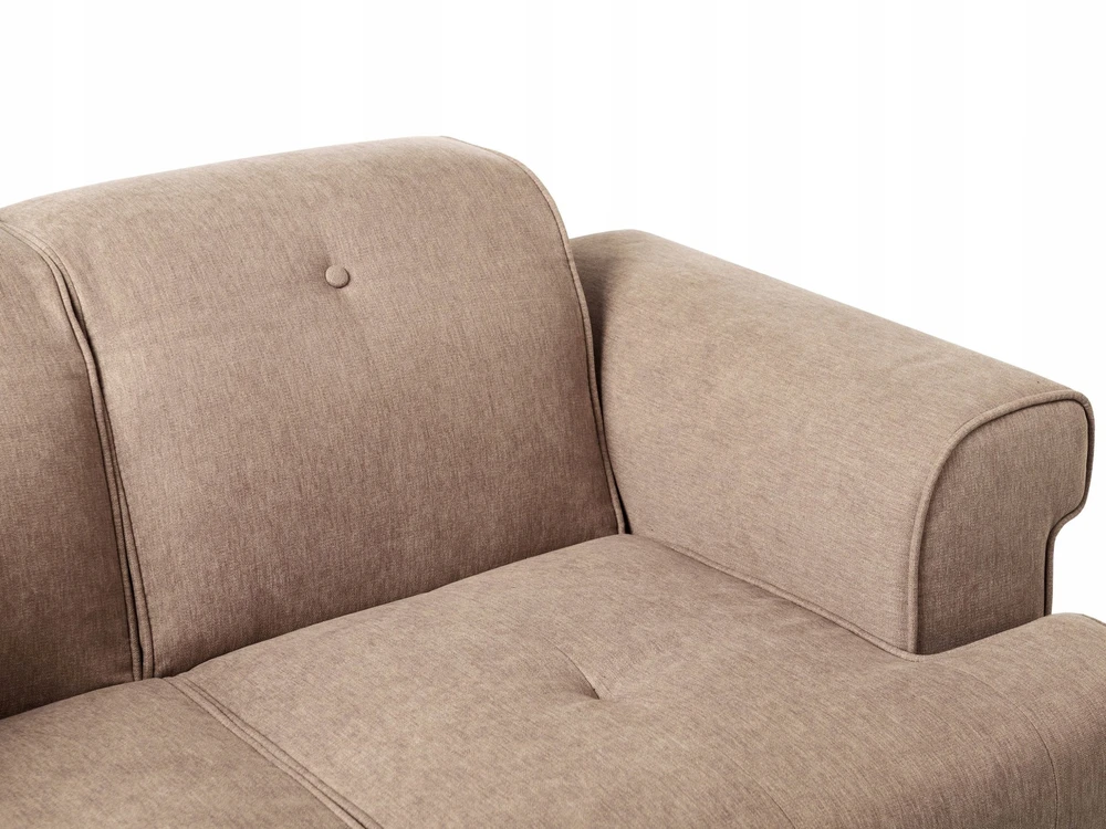 Beliani Dvivietė sofa SKIVE šviesiai ruda