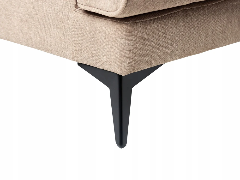 Beliani Dvivietė sofa SKIVE šviesiai ruda