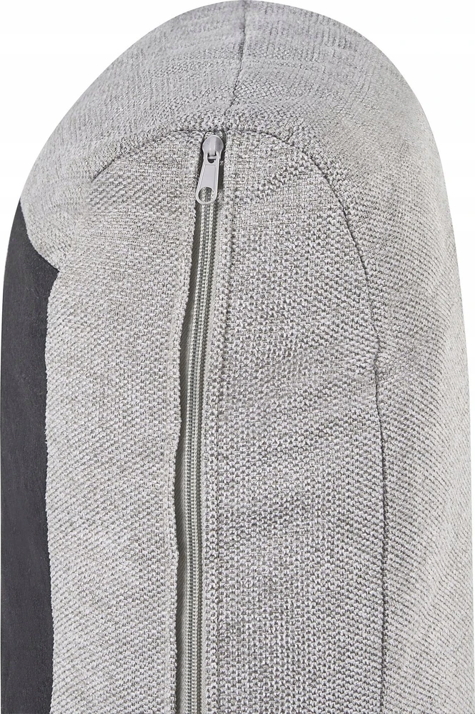 Beliani Dvivietė sofa TROSA šviesiai pilka