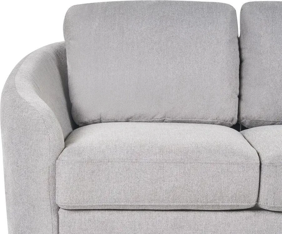 Beliani Dvivietė sofa TROSA šviesiai pilka
