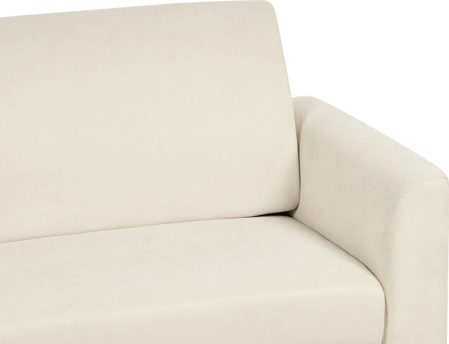 Beliani Dvivietė sofa FENES, smėlio spalvos