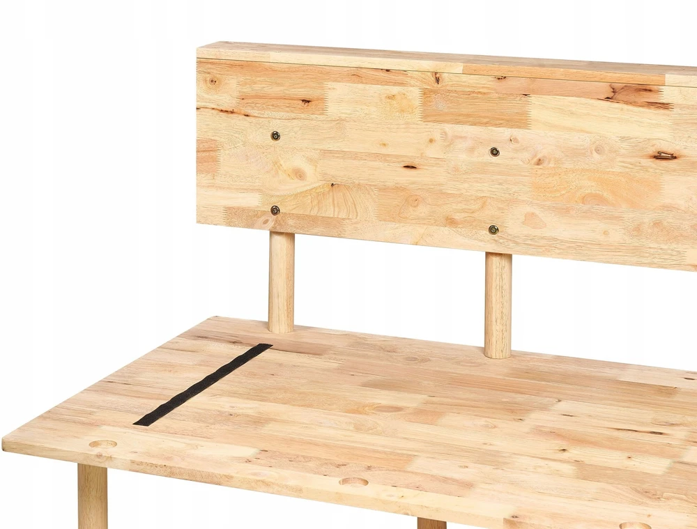 Beliani 2 vietų sofa SALO, mėlyna su staliukais