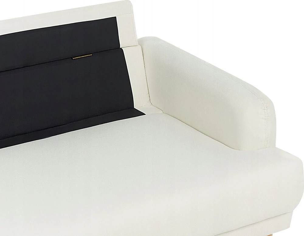 Beliani 3 vietų sofa TUVE, balta