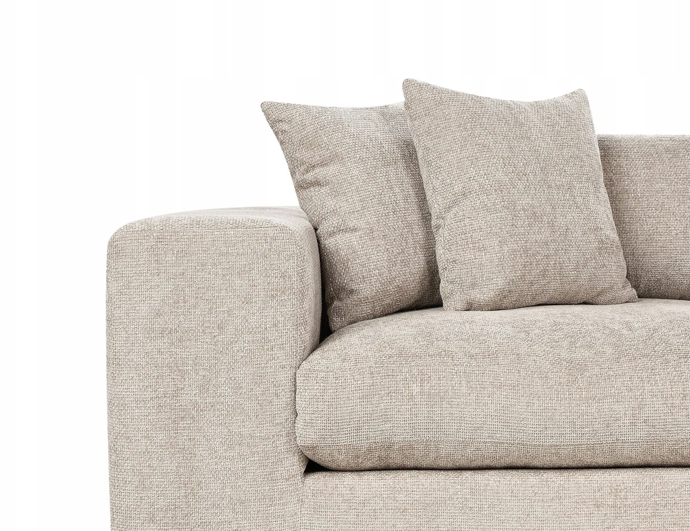 Beliani 3 vietų sofa GLORVIKA II smėlio pilkos spalvos