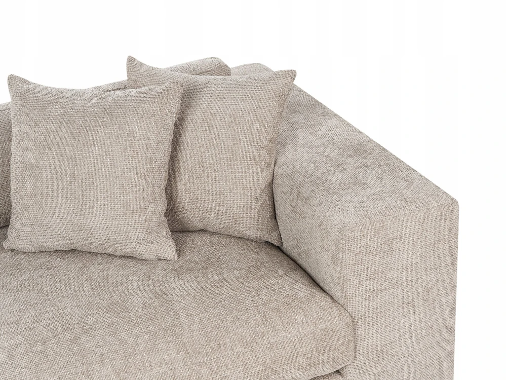 Beliani 3 vietų sofa GLORVIKA II smėlio pilkos spalvos