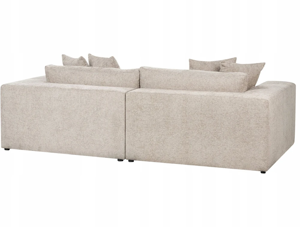 Beliani 3 vietų sofa GLORVIKA II smėlio pilkos spalvos