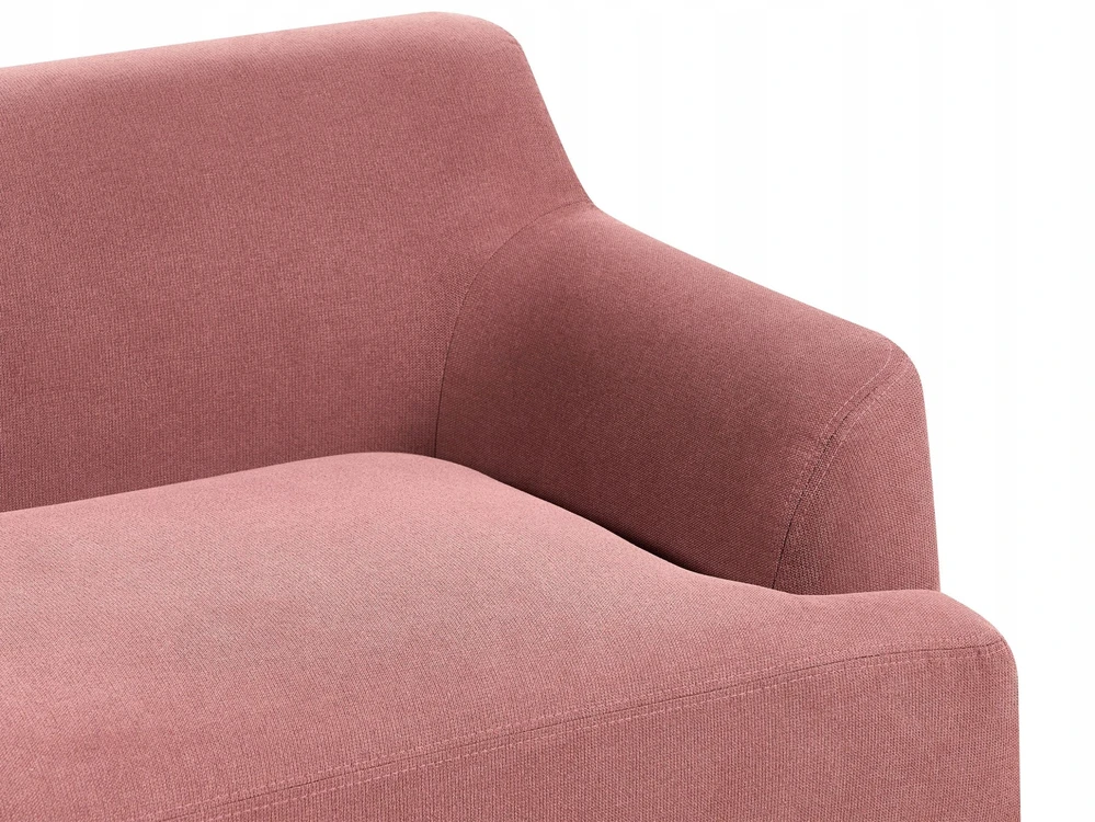 Beliani Trivietė sofa SOSJO burgundiškos spalvos