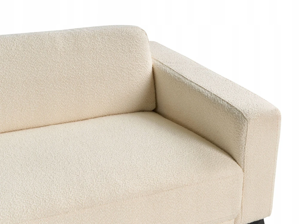 Beliani 3 vietų sofa ANGE Boucle, balta