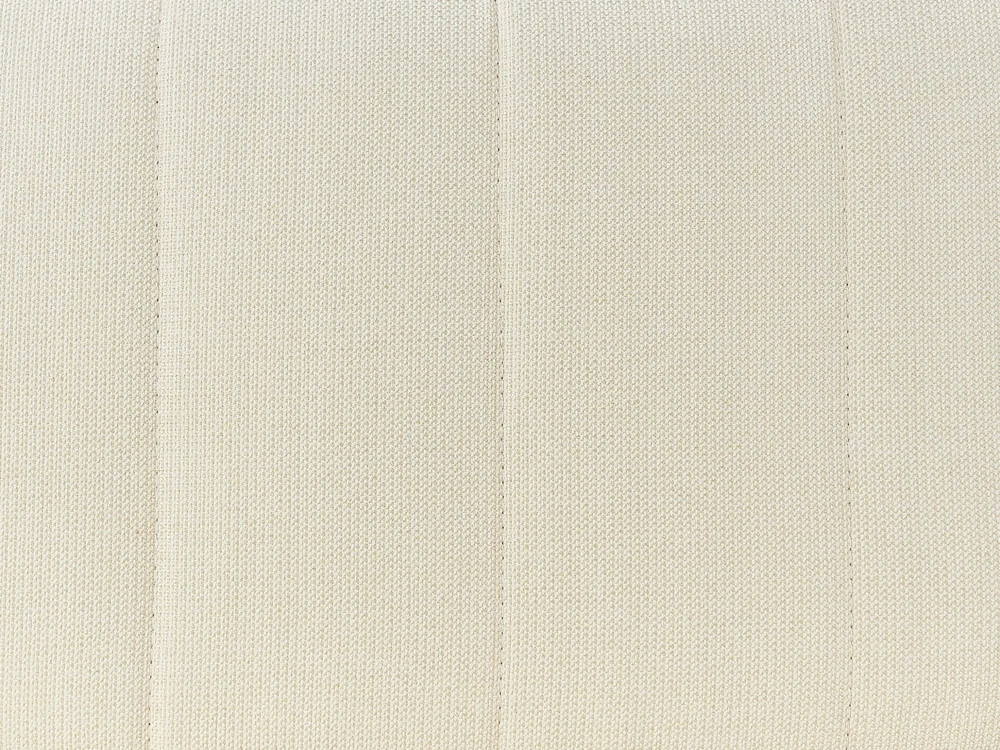 Beliani Trivietė sofa MALA šviesi smėlio spalva