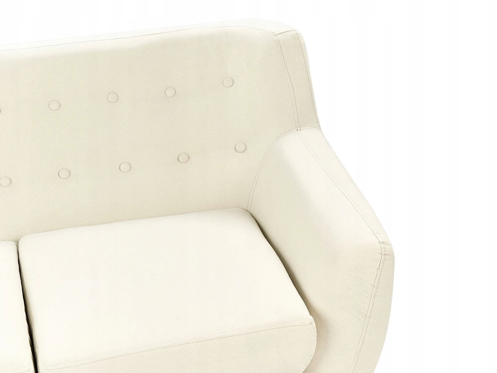 Beliani 3 vietų sofa MOTALA šviesiai smėlio spalvos