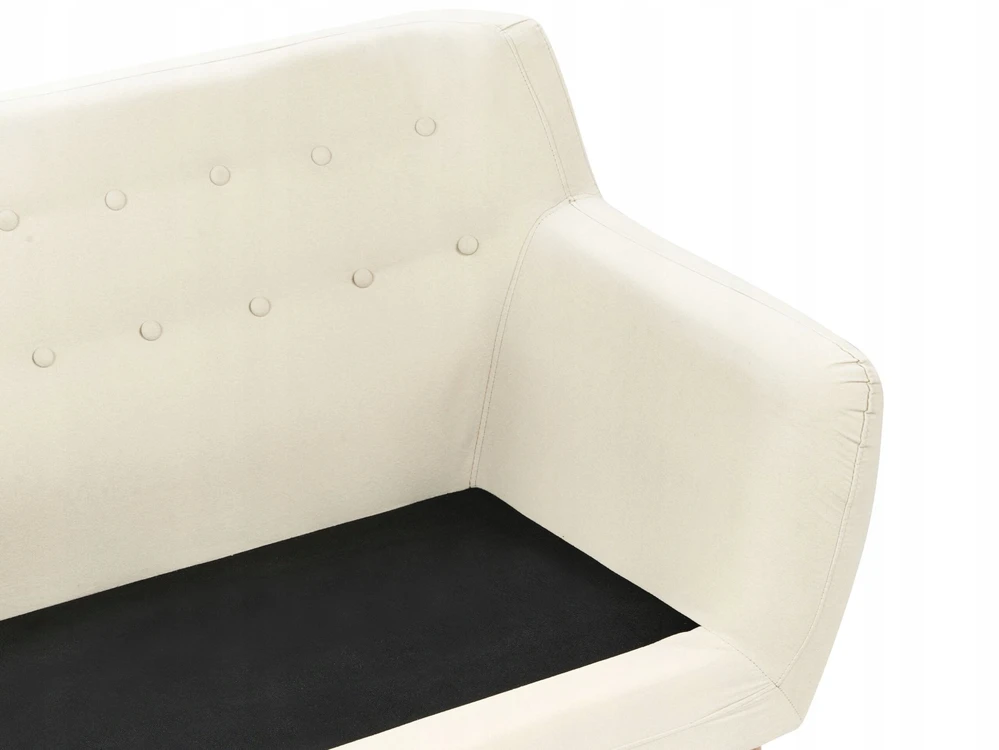 Beliani 3 vietų sofa MOTALA šviesiai smėlio spalvos