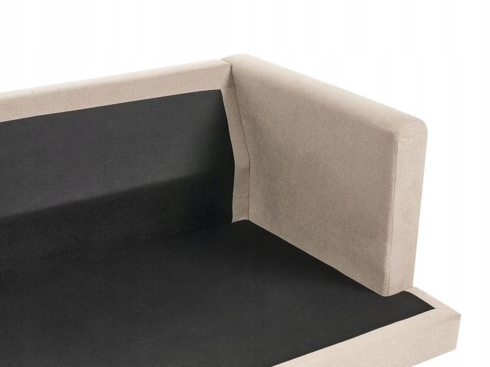 Beliani Trivietė sofa JARPEN šviesiai ruda
