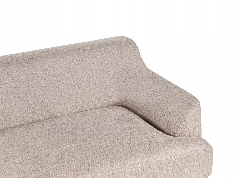 Beliani Trivietė sofa SOSJO šviesiai ruda