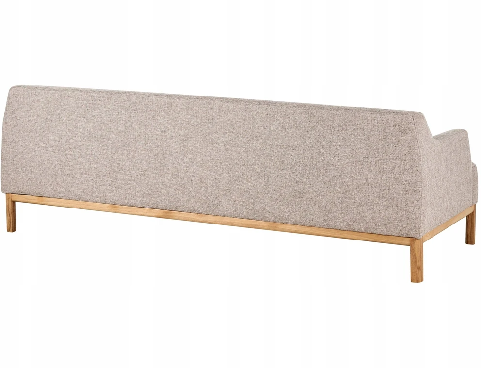 Beliani Trivietė sofa SOSJO šviesiai ruda