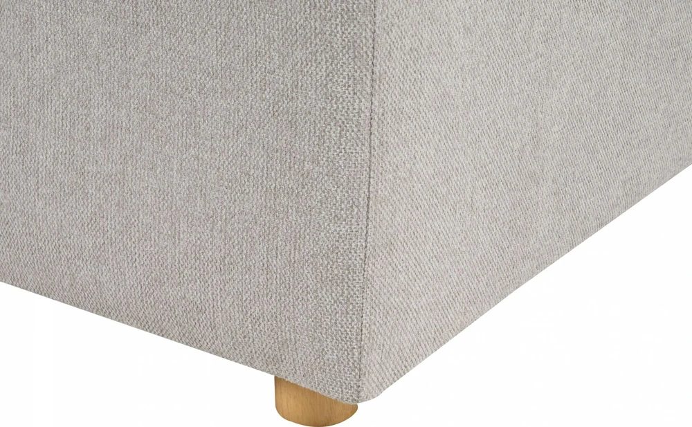 Beliani Trivietė sofa LERMON šviesiai pilka