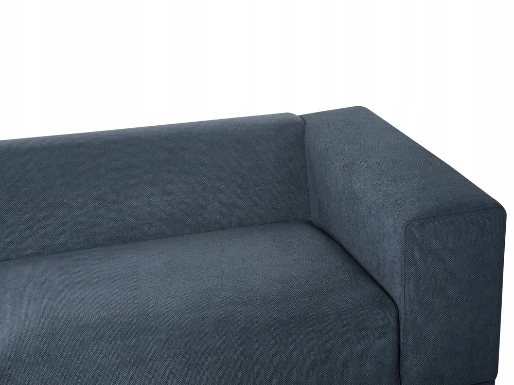 Beliani 3 vietų sofa NIVALA tamsiai mėlyna