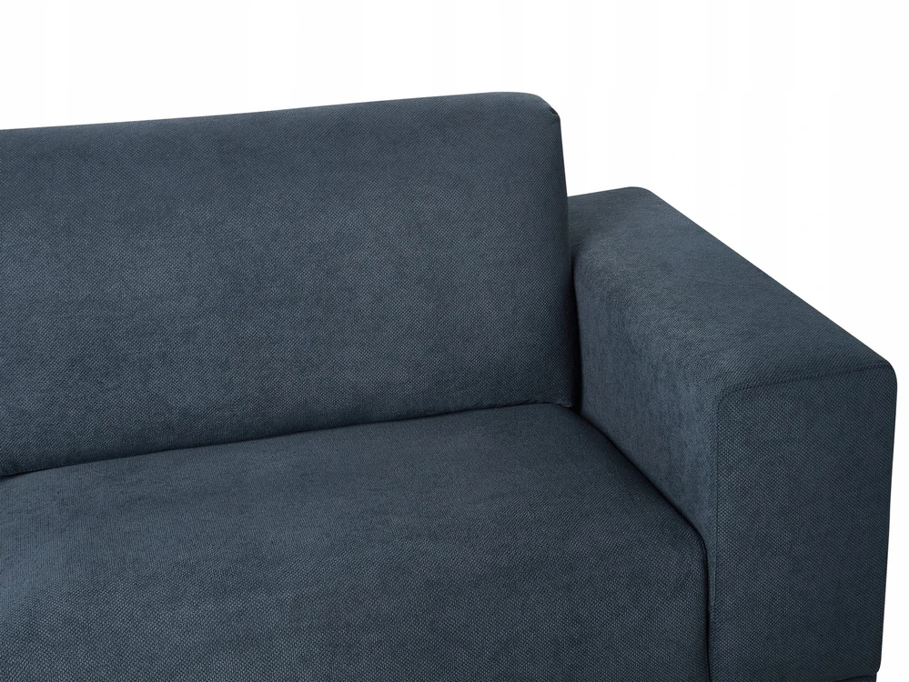 Beliani 3 vietų sofa NIVALA tamsiai mėlyna