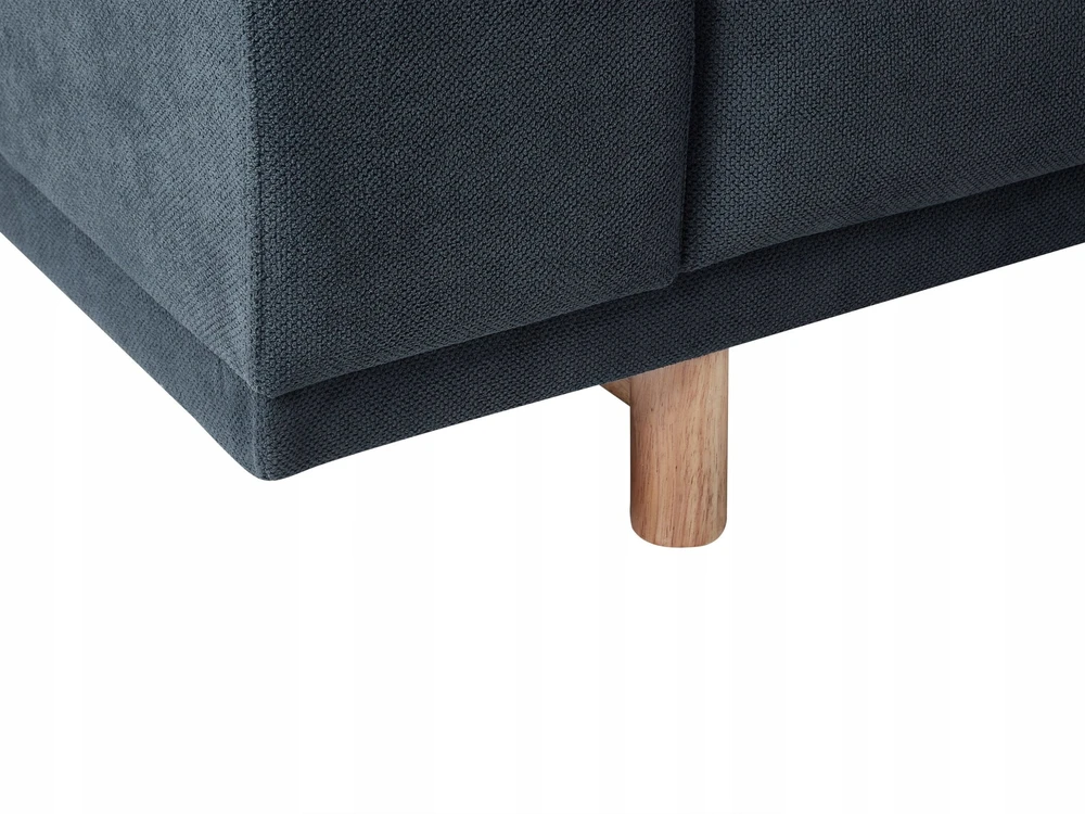 Beliani 3 vietų sofa NIVALA tamsiai mėlyna