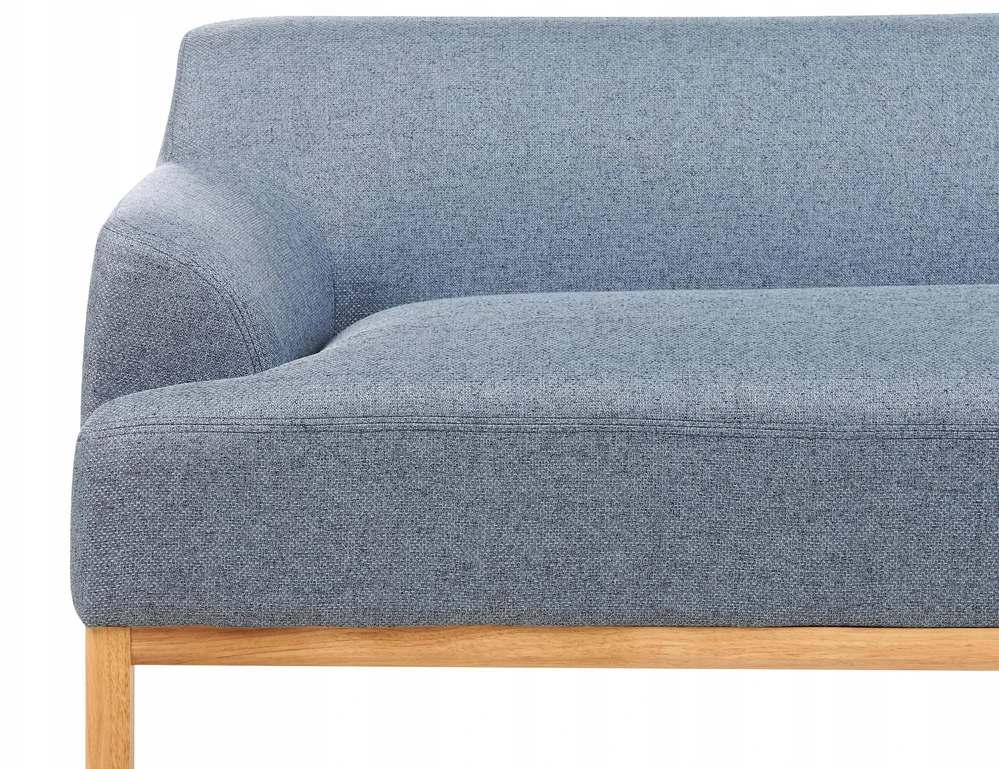 Beliani SOSJO 3 vietų sofa mėlyna