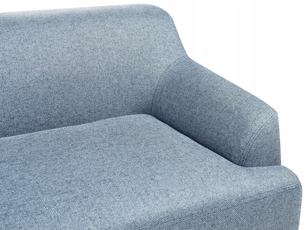 Beliani SOSJO 3 vietų sofa mėlyna