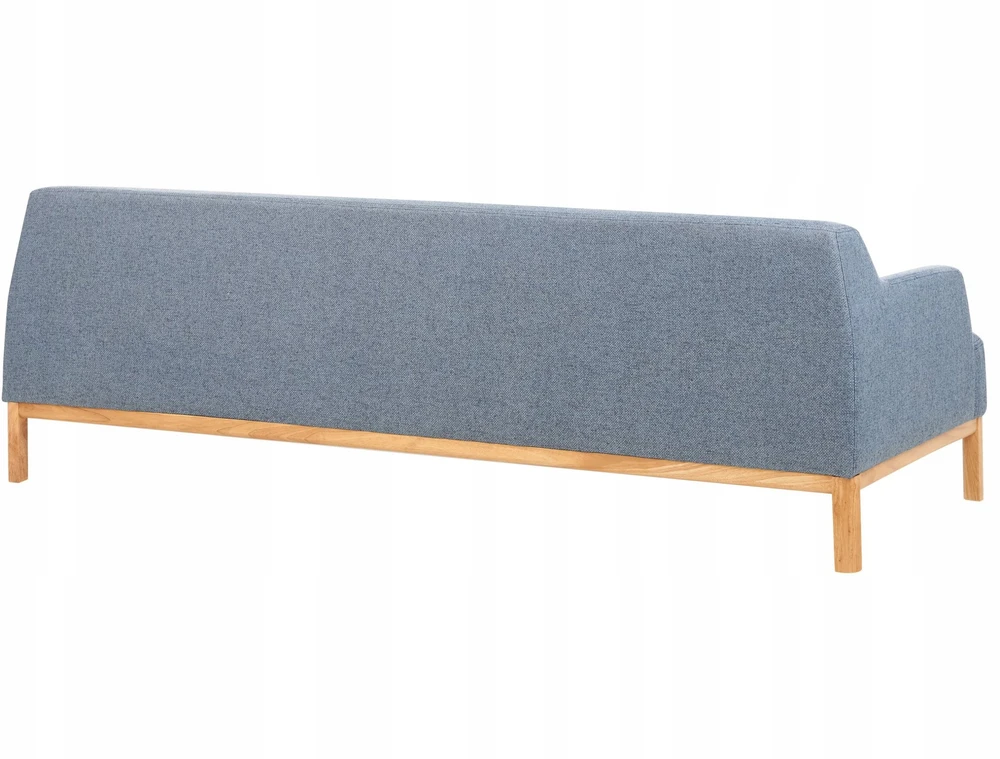 Beliani SOSJO 3 vietų sofa mėlyna