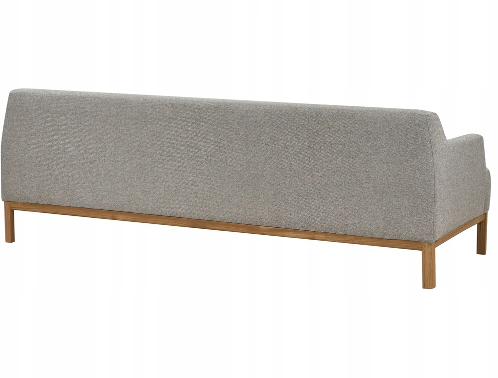 Beliani Trijų vietų sofa SOSJO, šviesiai pilka