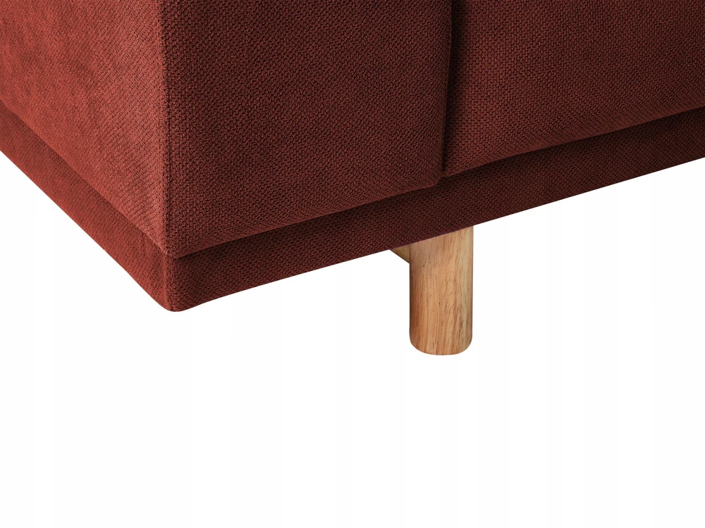 Beliani 3 vietų sofa NIVALA raudona
