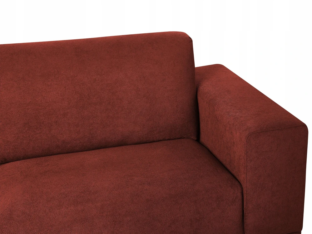 Beliani 3 vietų sofa NIVALA raudona