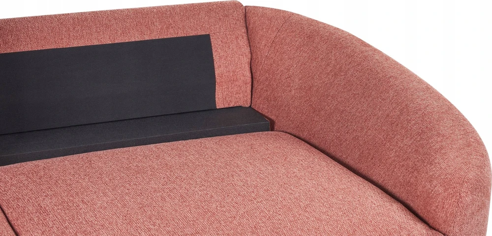 Beliani Trivietė sofa TROSA rožinė
