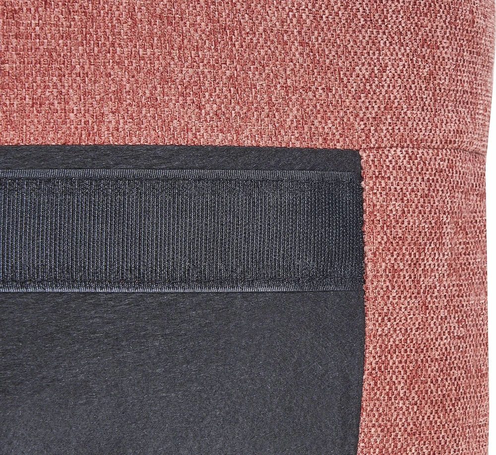 Beliani Trivietė sofa TROSA rožinė
