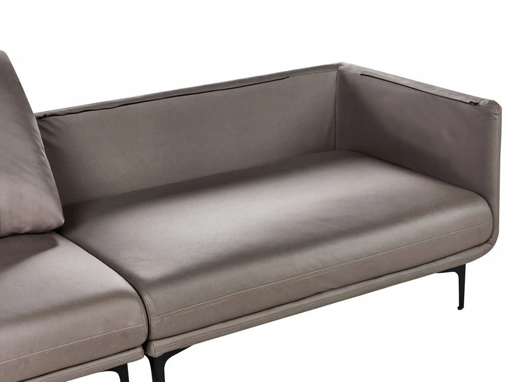 Beliani Trivietė sofa REVSNES ruda