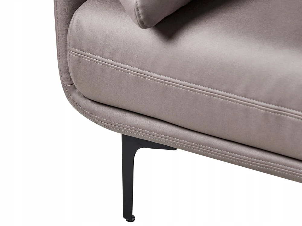 Beliani Trivietė sofa REVSNES ruda