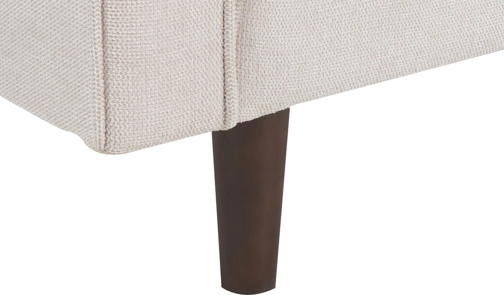 Beliani Trivietė sofa NURMO Šviesiai smėlio spalvos