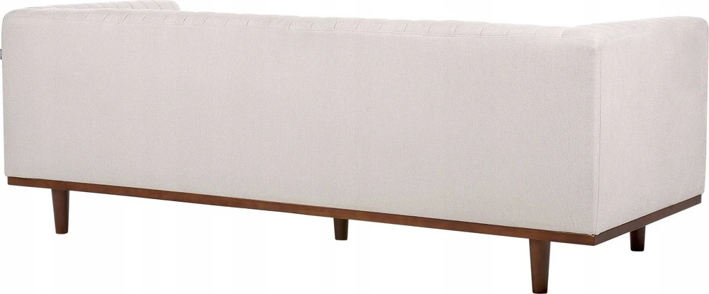 Beliani 3 vietų sofa SKAULE, smėlio spalvos