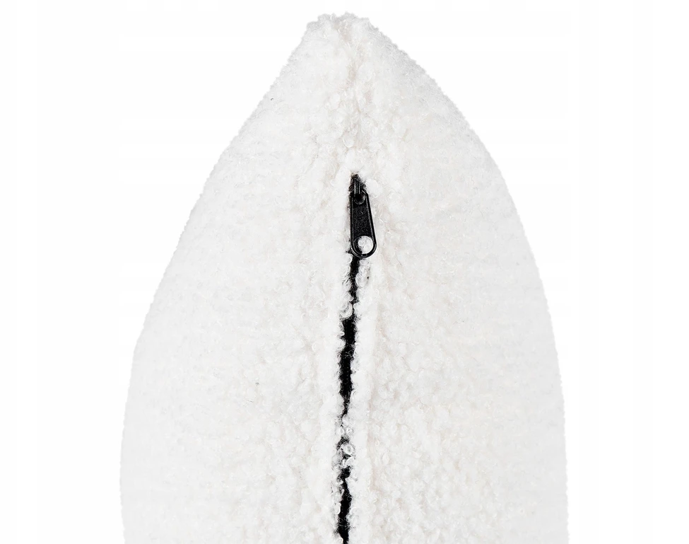 Beliani 4 vietų sofa VENG Boucle, kreminė balta