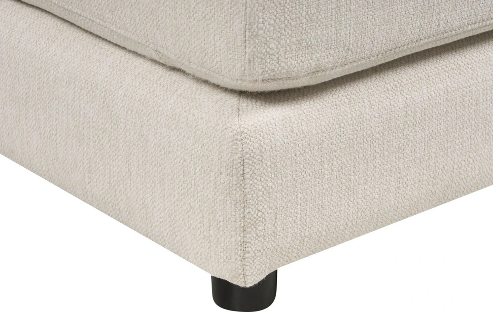 Beliani 5 vietų kampinė sofa LILVIKEN, šviesiai smėlio spalvos