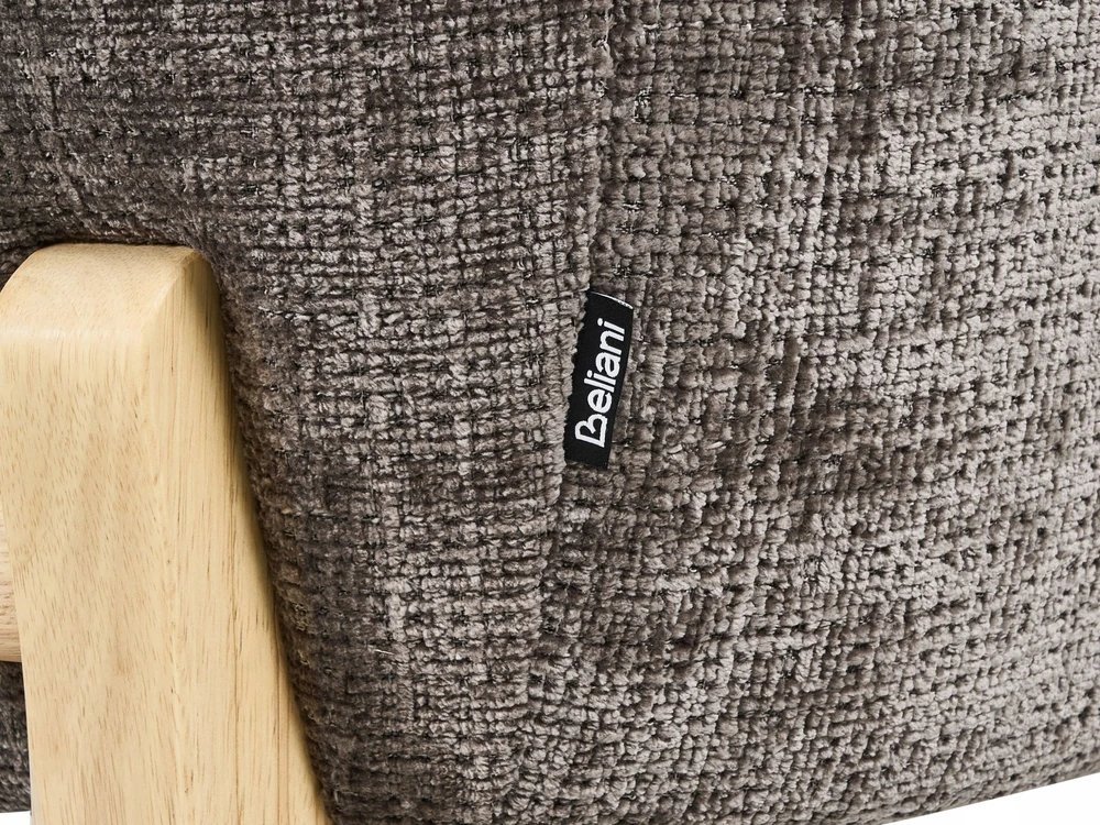 Beliani 2 vietų sofa ALNOR, šenilas, ruda