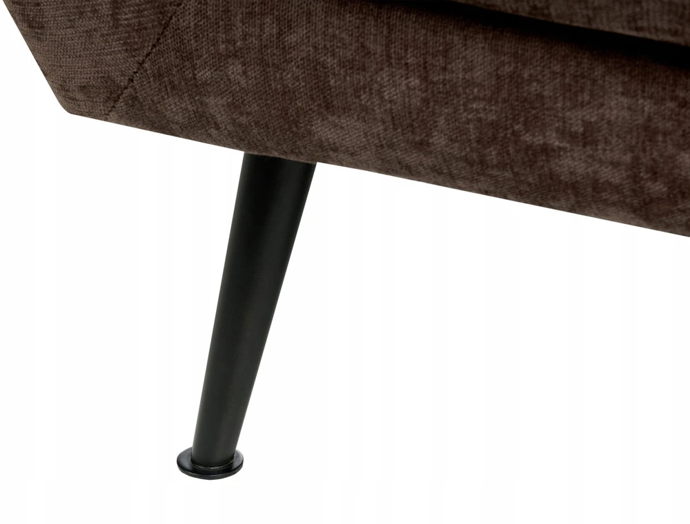 Beliani 2 vietų sofa EIBY tamsiai ruda