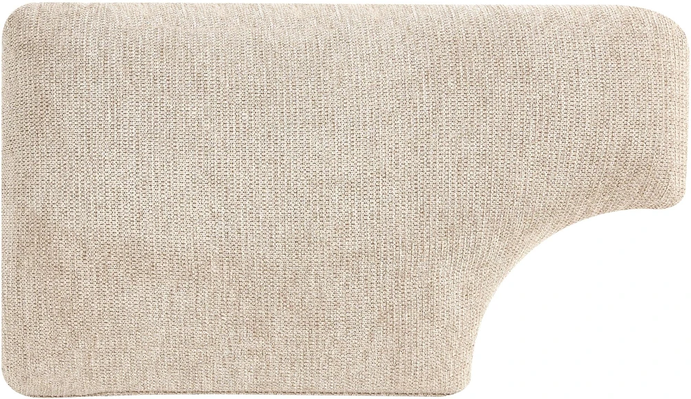 Beliani Dvivietė sofa GETA smėlio ir pilkos spalvos