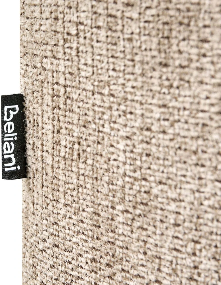 Beliani Dvivietė sofa GETA smėlio ir pilkos spalvos