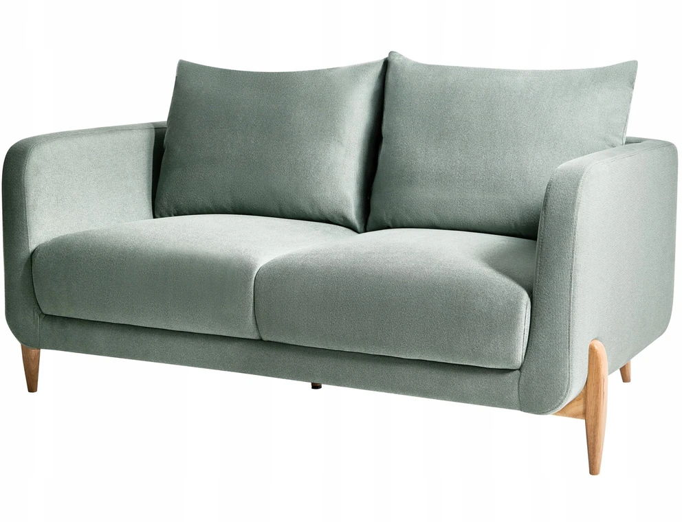 Beliani Dvivietė sofa GIMO šviesiai žalia