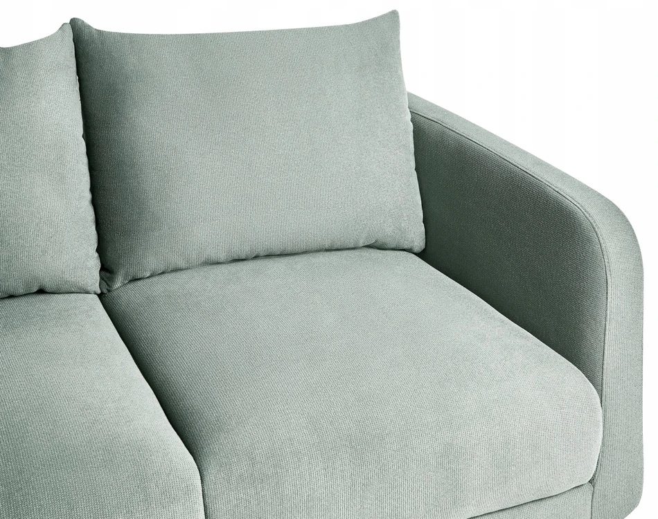 Beliani Dvivietė sofa GIMO šviesiai žalia