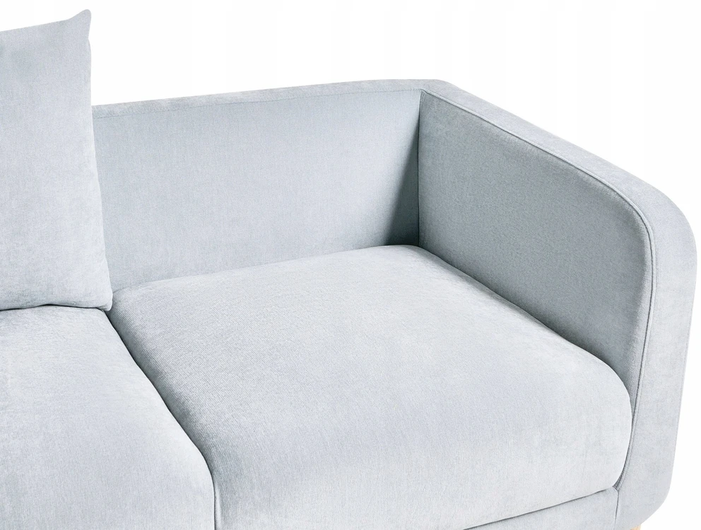 Beliani Dvivietė sofa GIMO, šenilinė, dangaus mėlynumo