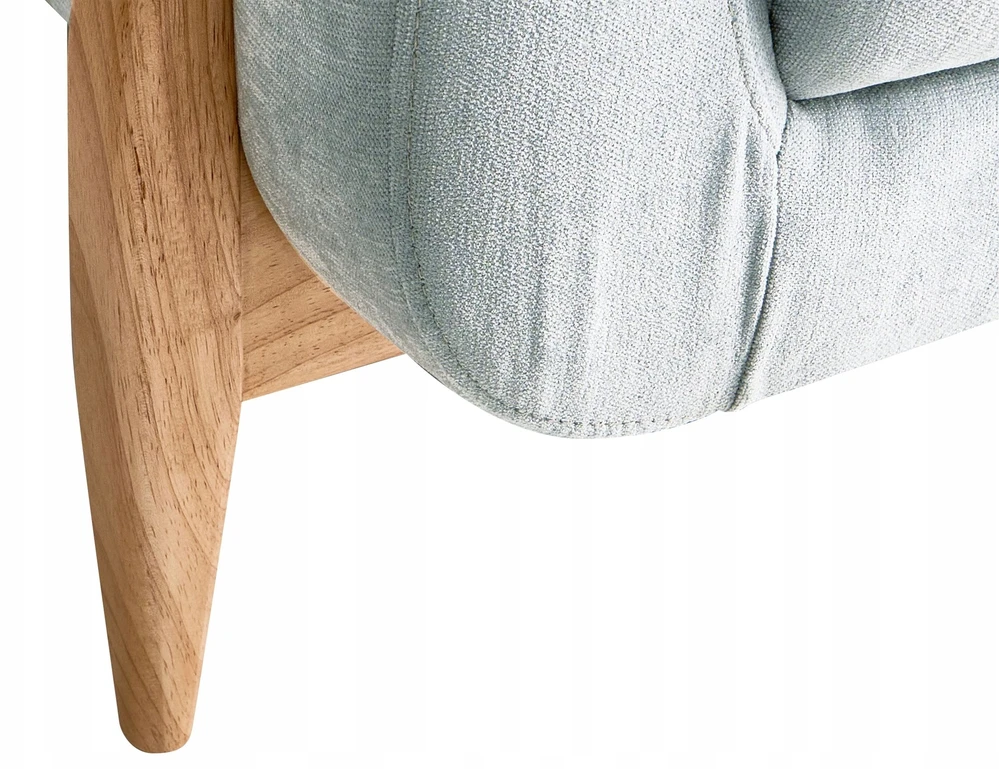 Beliani Dvivietė sofa GIMO, šenilinė, dangaus mėlynumo