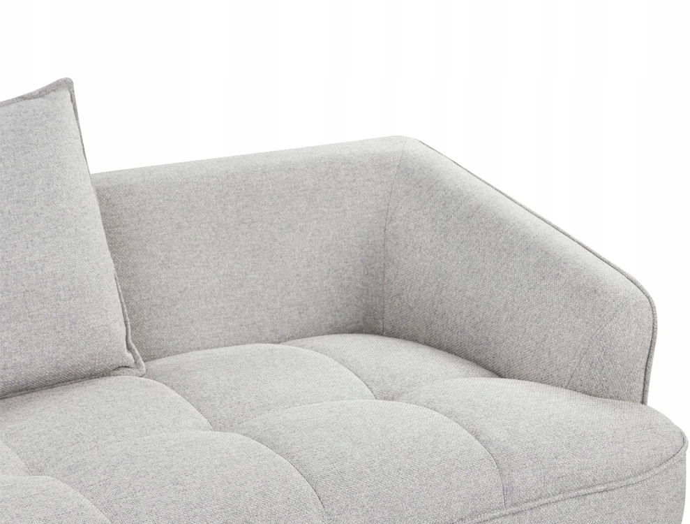 Beliani 2 vietų sofa HOBRO šviesiai pilka