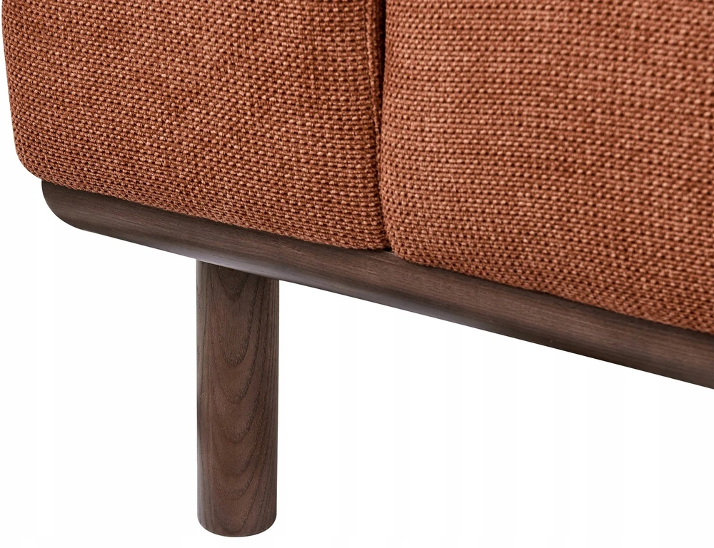 Beliani Dvivietė sofa LAURILA auksinės rudos spalvos