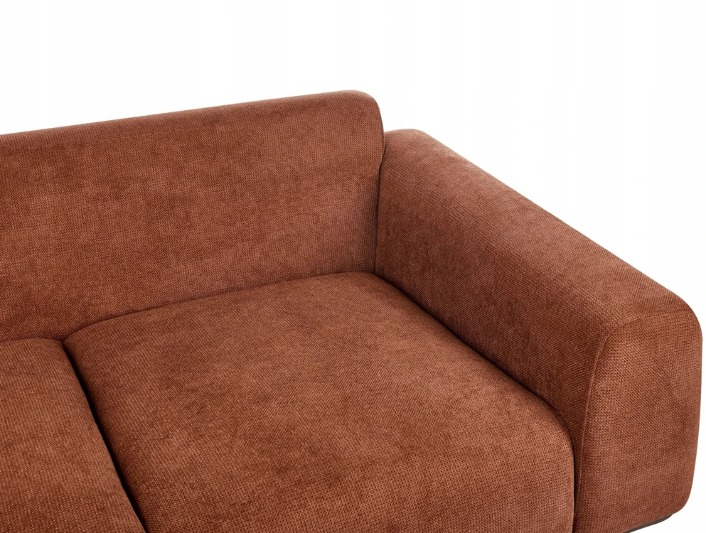 Beliani Dvivietė sofa LAURILA auksinės rudos spalvos