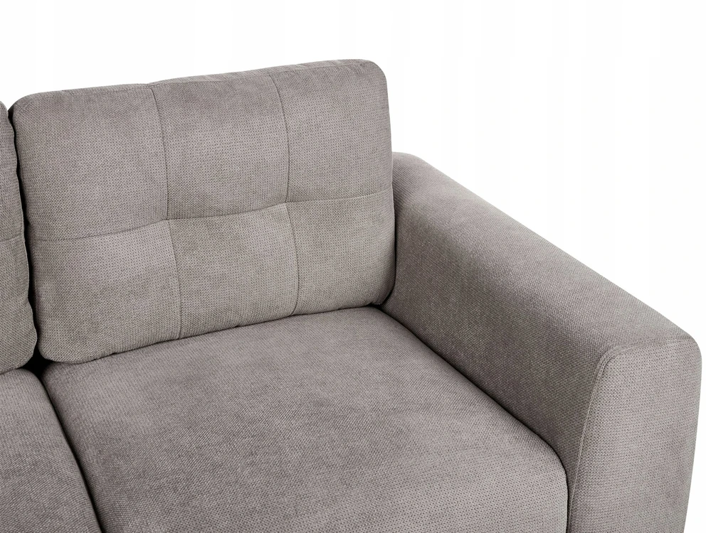 Beliani 2 vietų sofa LAURILA šviesiai pilka