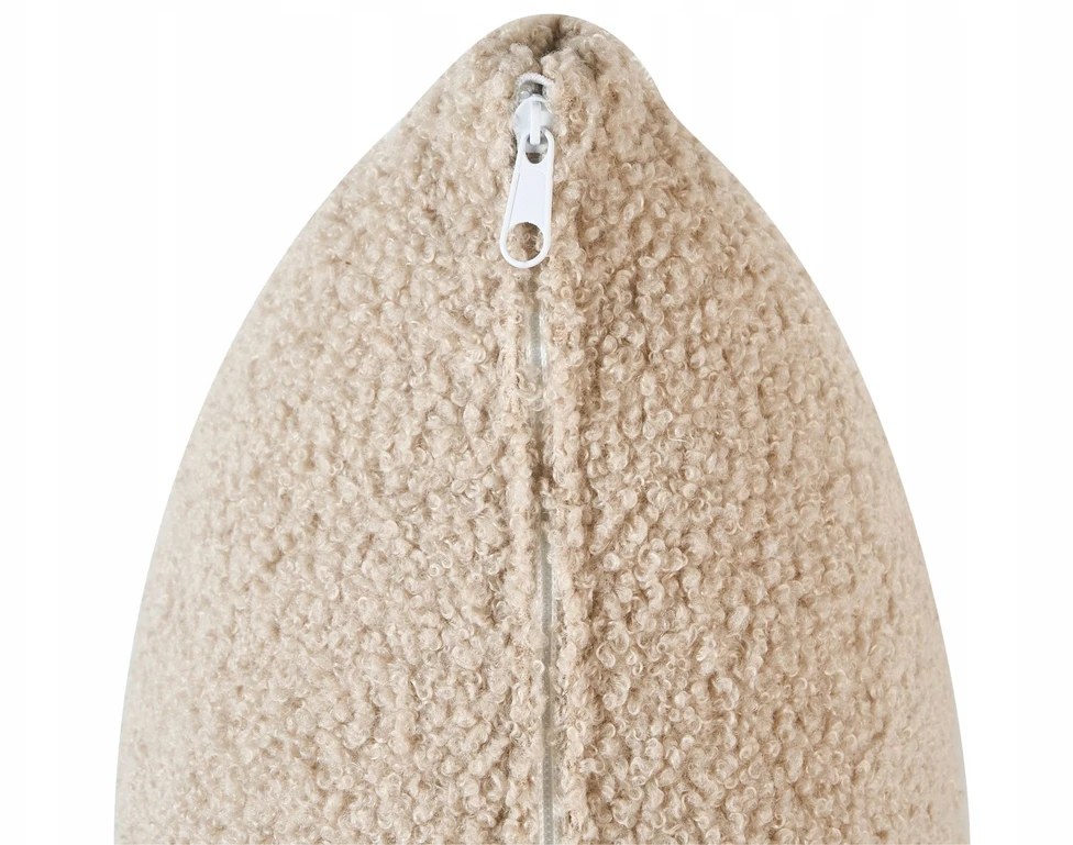 Beliani Dviejų vietų sofa MOVIK, Boucle, smėlio spalvos